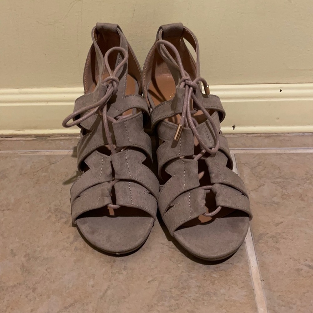 Suede 3” heels